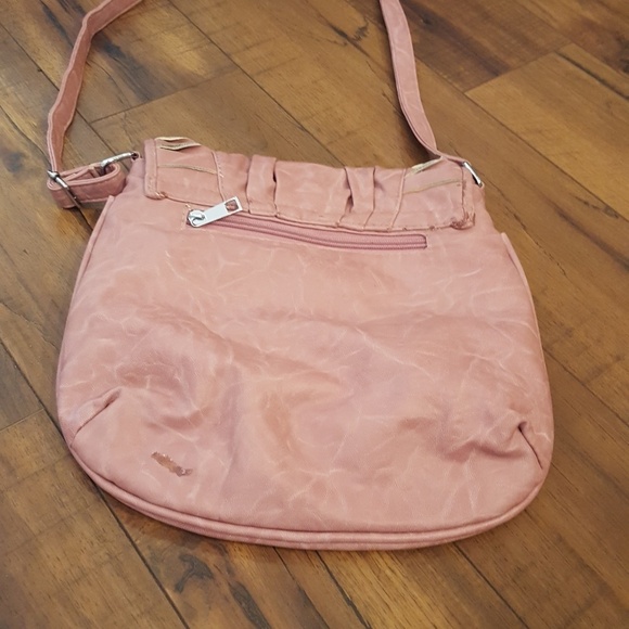 MMS‎ - Distressed Mauve Crossbody - Picture 3 of 5